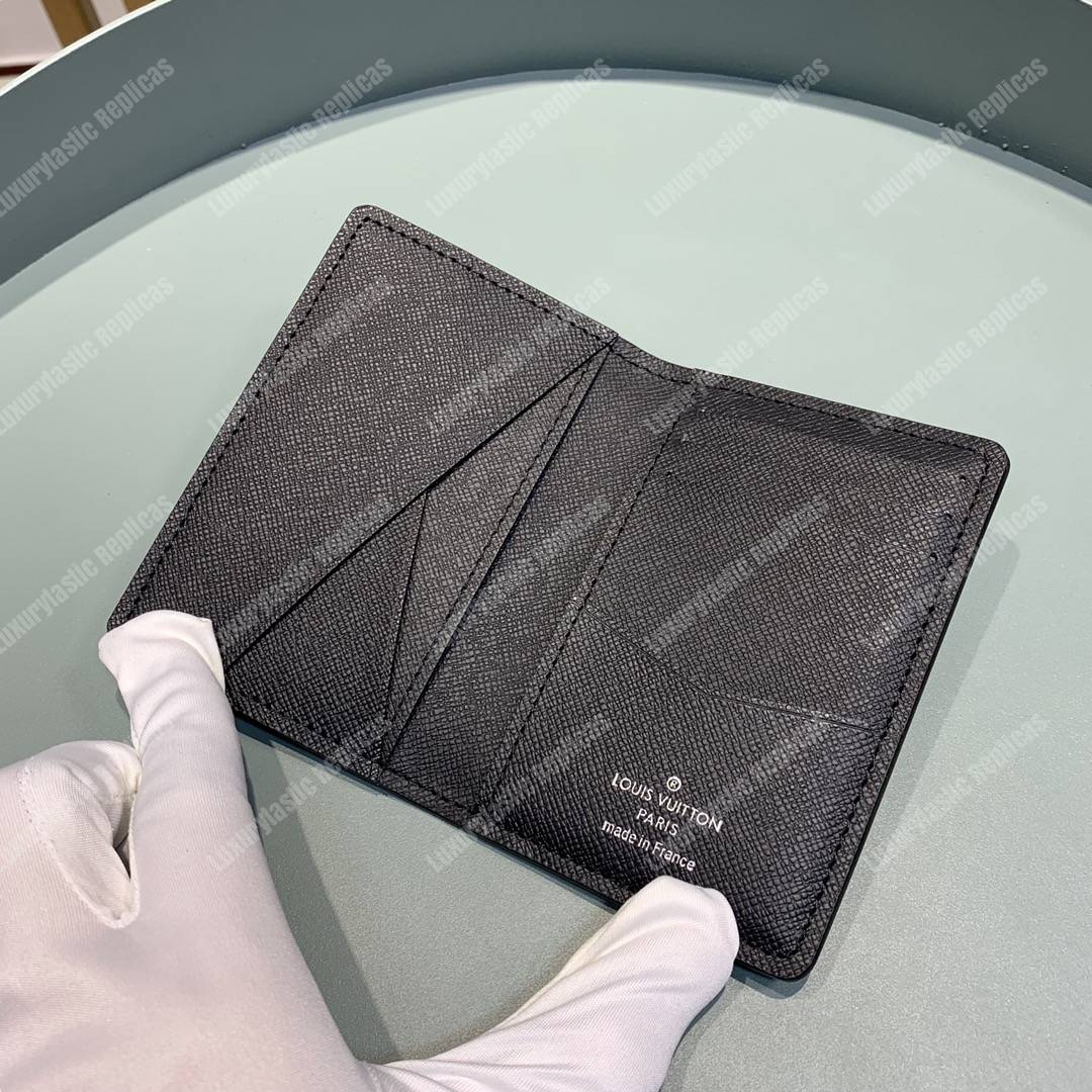 LV Pocket Organizer Noir