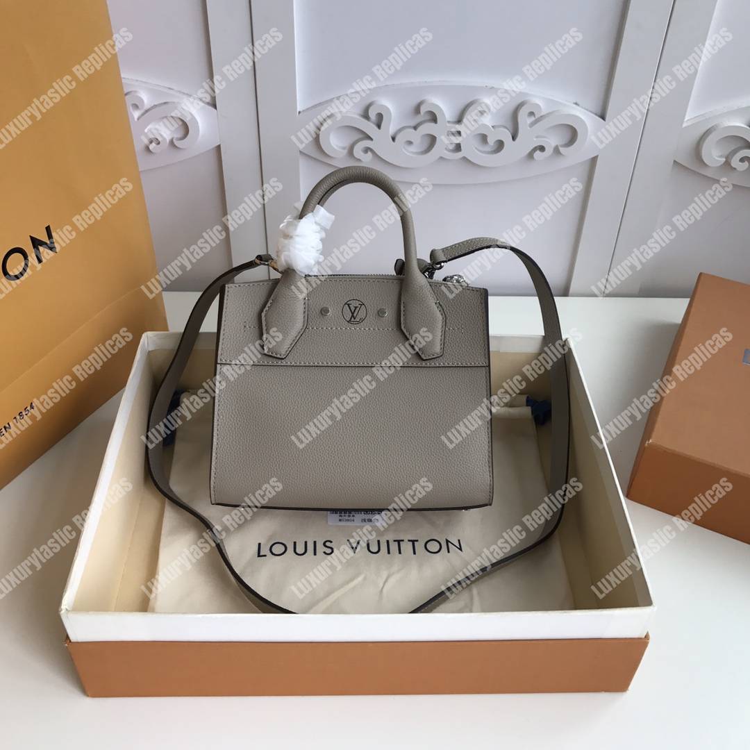 LV City Steamer Mini Autres Cuirs Gris Bubble Gum