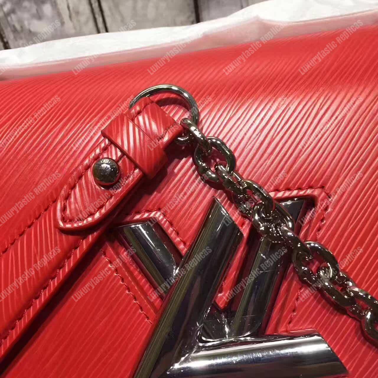 LV Twist MM Epi Leather Red