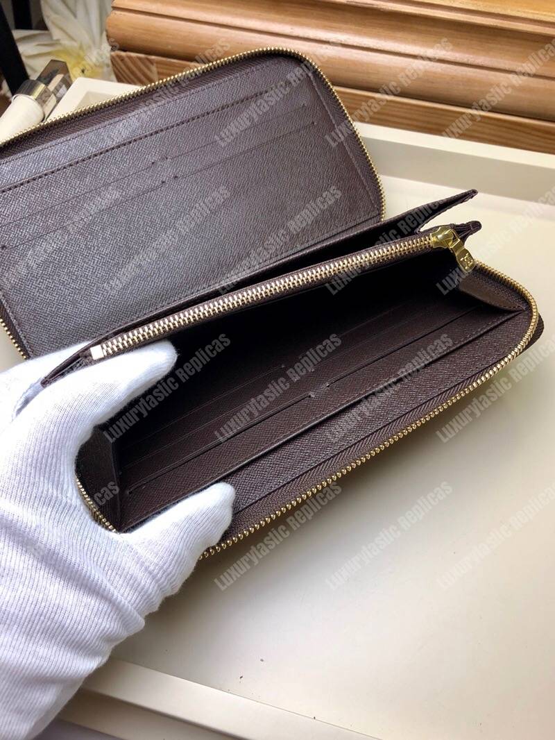 LV Zippy Organizer Damier Ebene