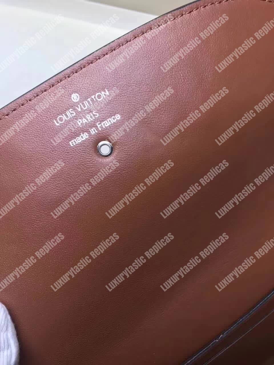 LV Vivienne LV Long Wallet Rose Ballerine