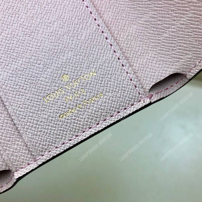 LV Summer 2019 Zoé Wallet Monogram Canvas Red/Pink