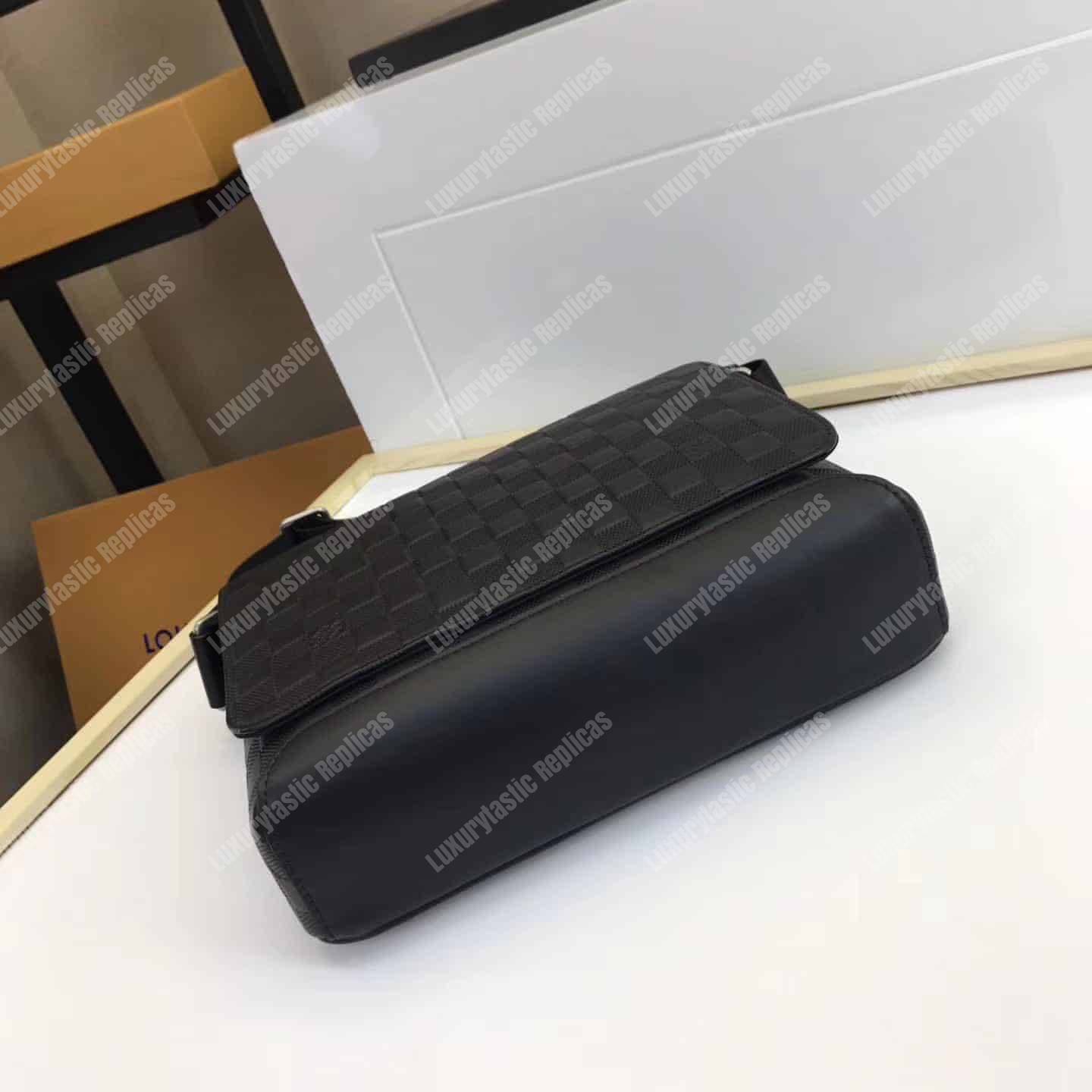 LV District PM Damier Infini Leather Onyx