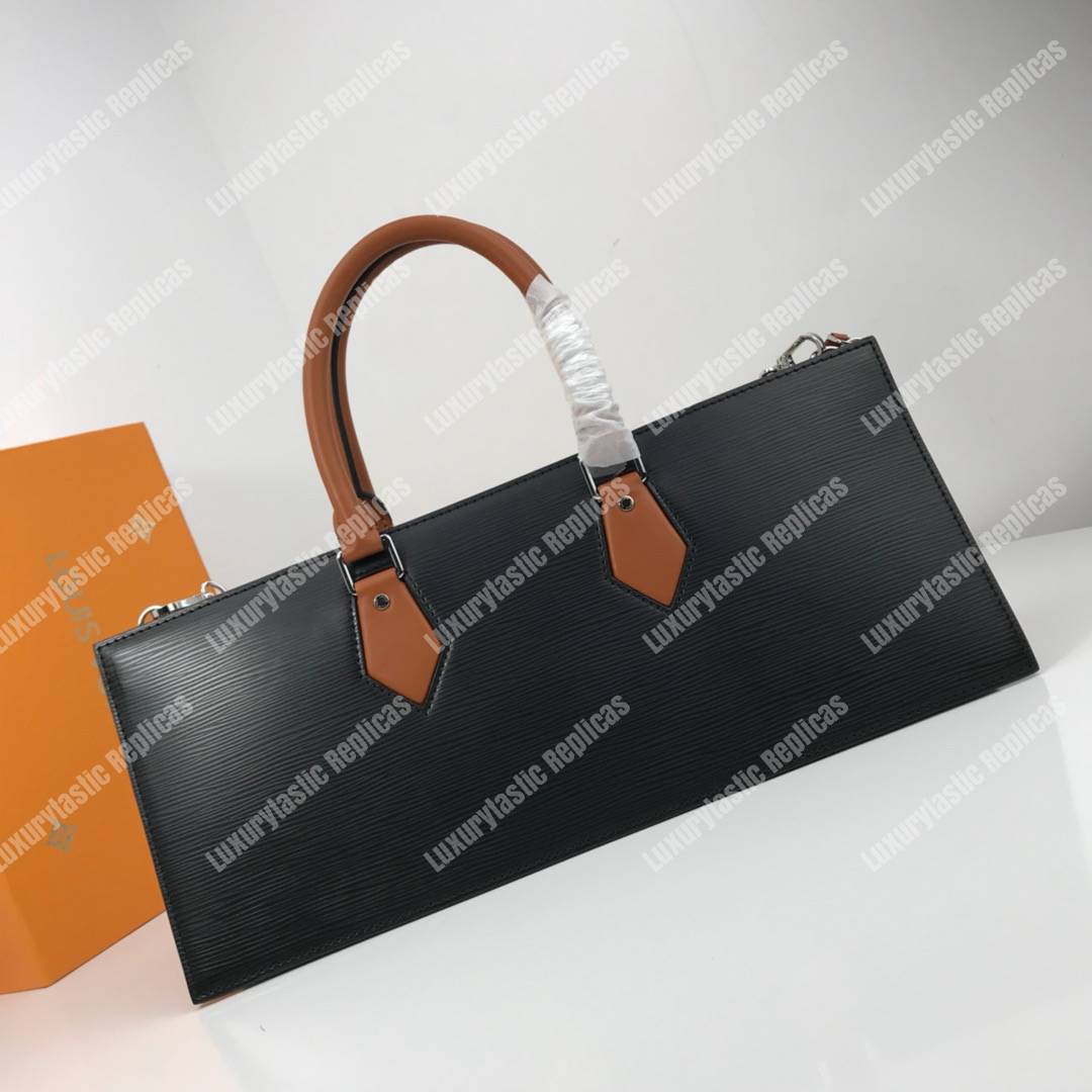 LV Epi Sac Tricot Bag Noir