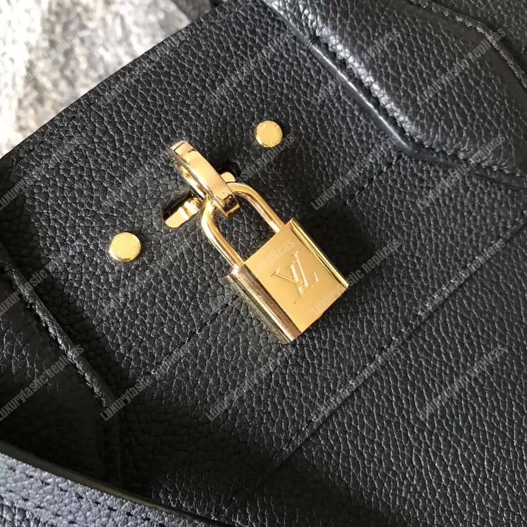 LV City Steamer MM Taurillon Leather