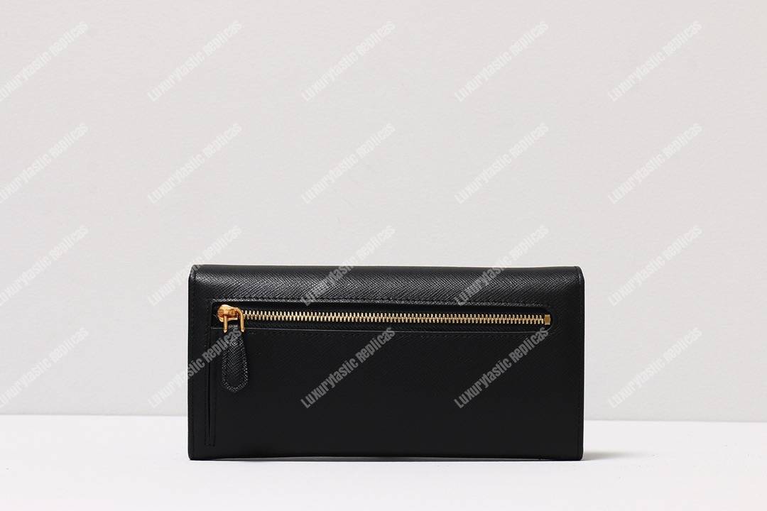 Pra*a leather wallet black