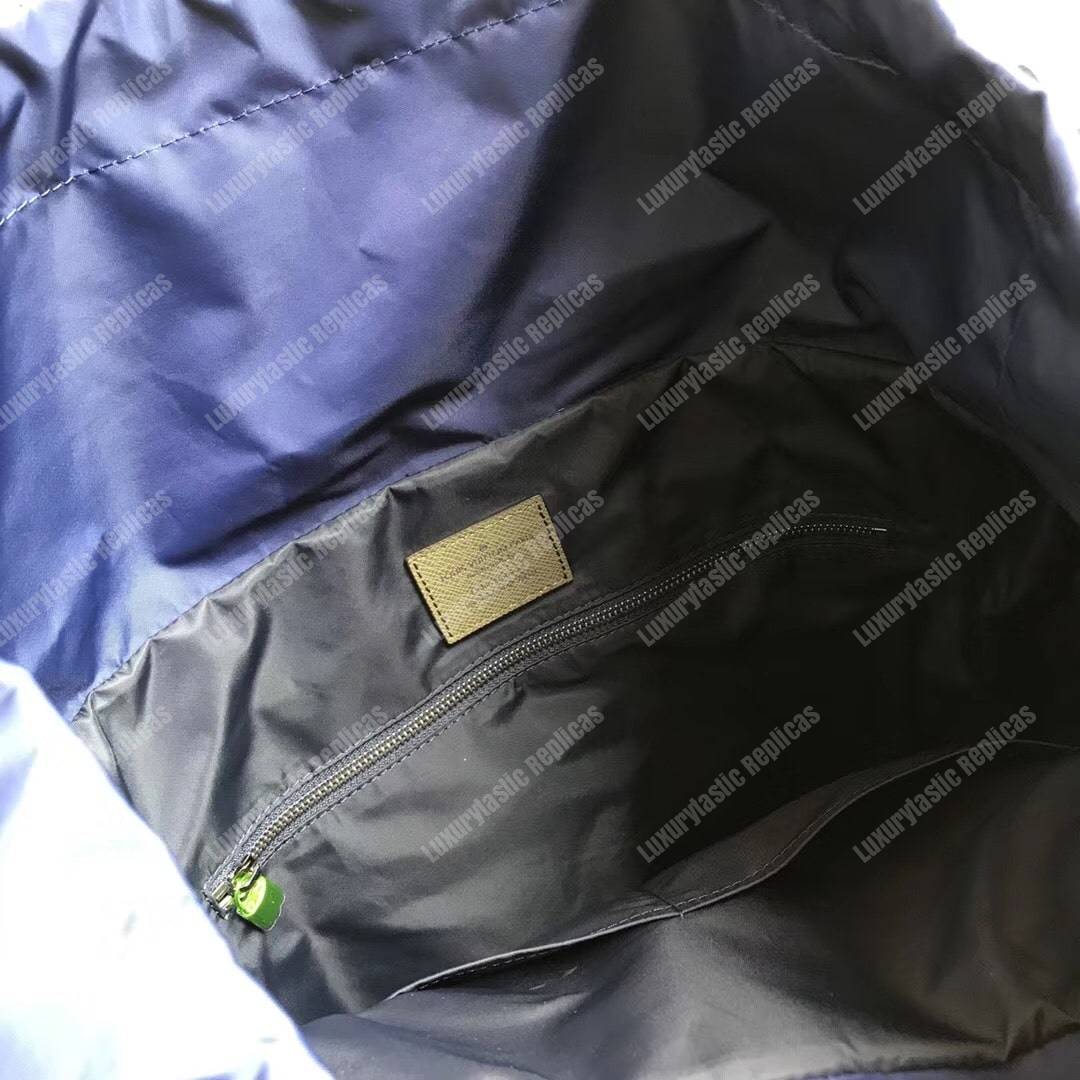 LV Backpack 2 Monogram Canvas Blue
