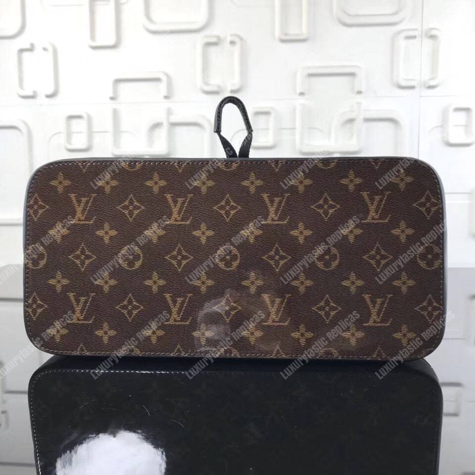 LV Zipped Tote Monogram Glaze