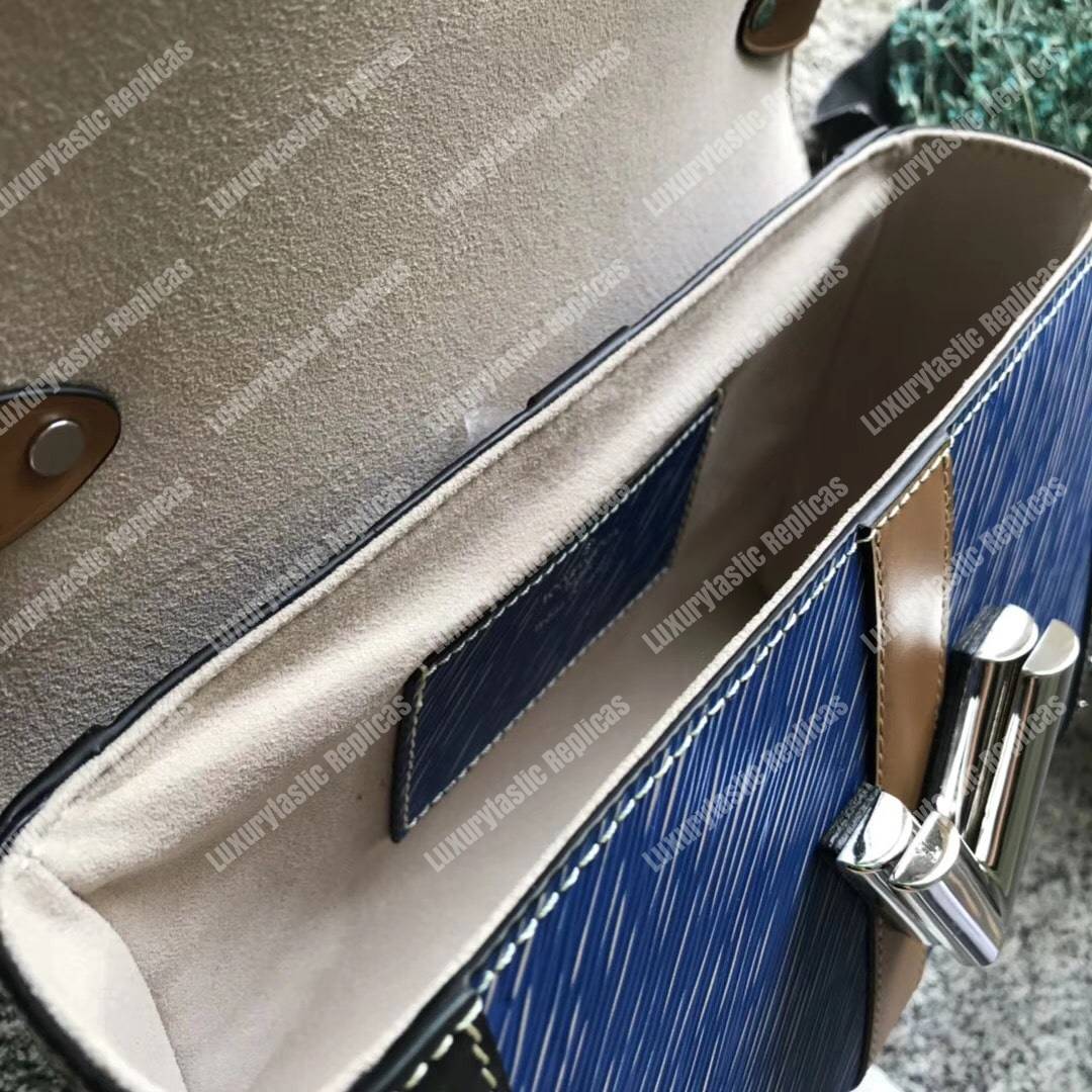 LV Twist MM Epi Leather Denim