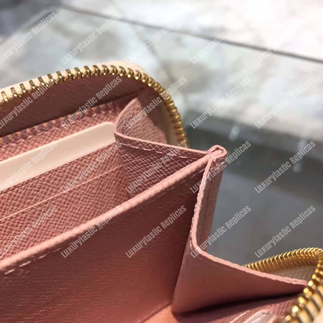 LV Zippy Coin Purse Damier Azur Canvas