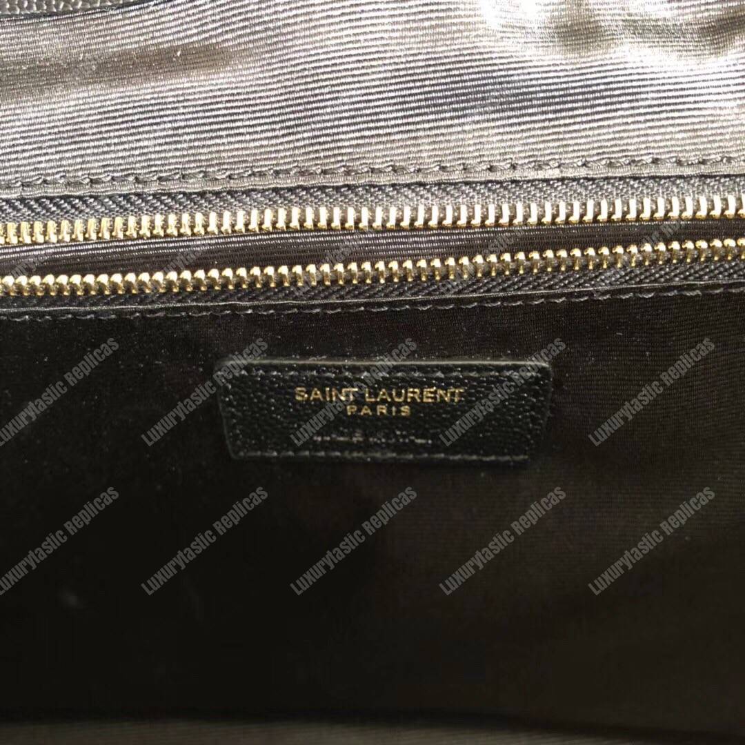 Saint Laurent Large Envelope Chain Bag Black