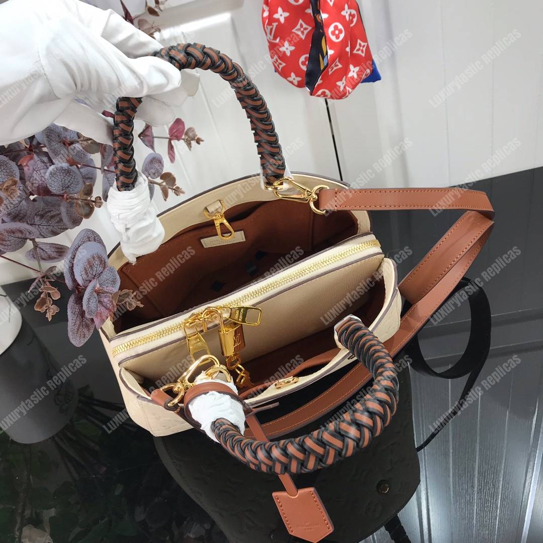 LV Montaigne BB Handbag Monogram Empreinte Leather Fall 2019