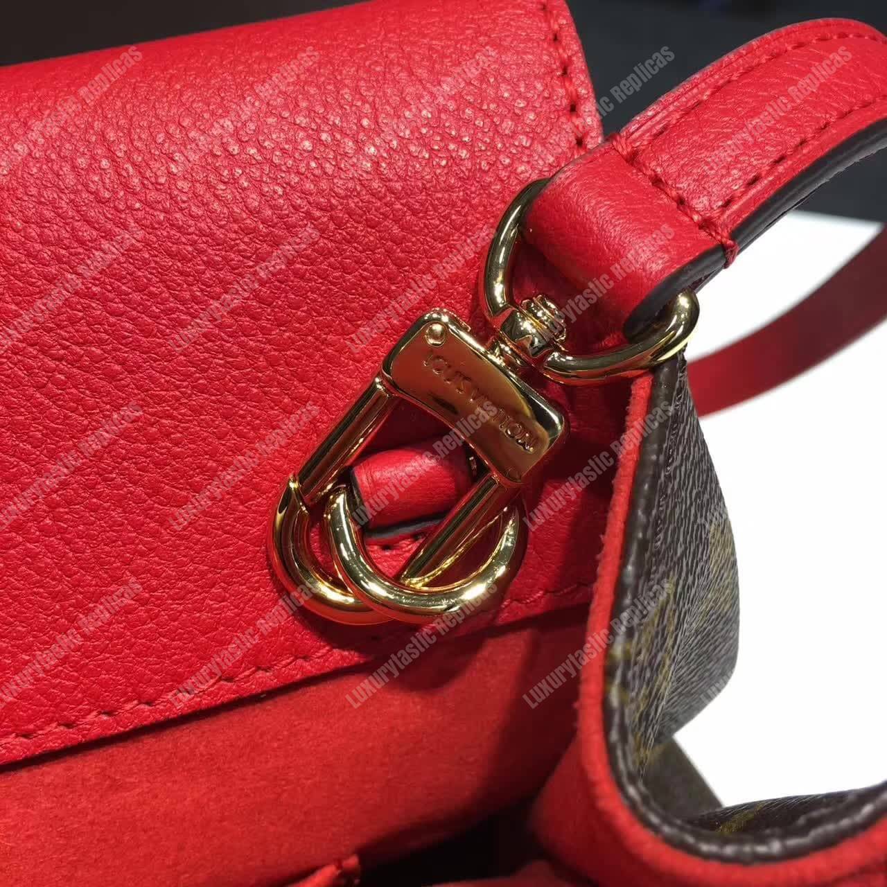 LV Venus Bag Monogram Canvas Red