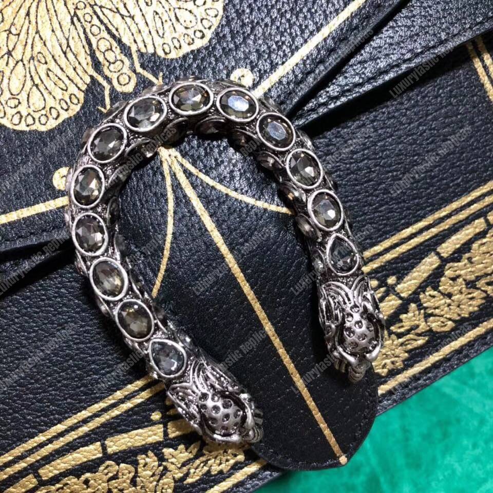 G*u*i dionysus butterfly garden shoulder bag