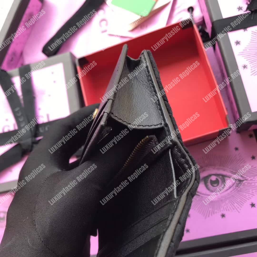 G*u*i gg marmont card case velvet black