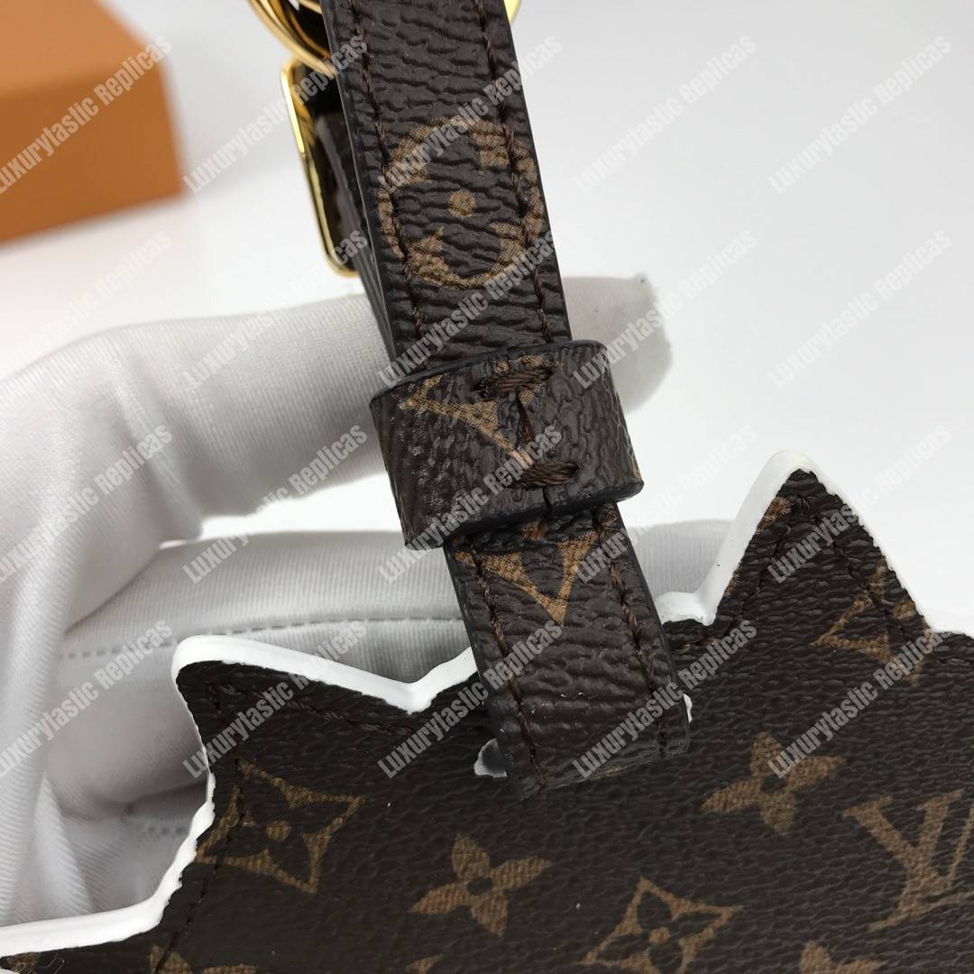 LV Catogram Bag Charm and Key Holder Cat