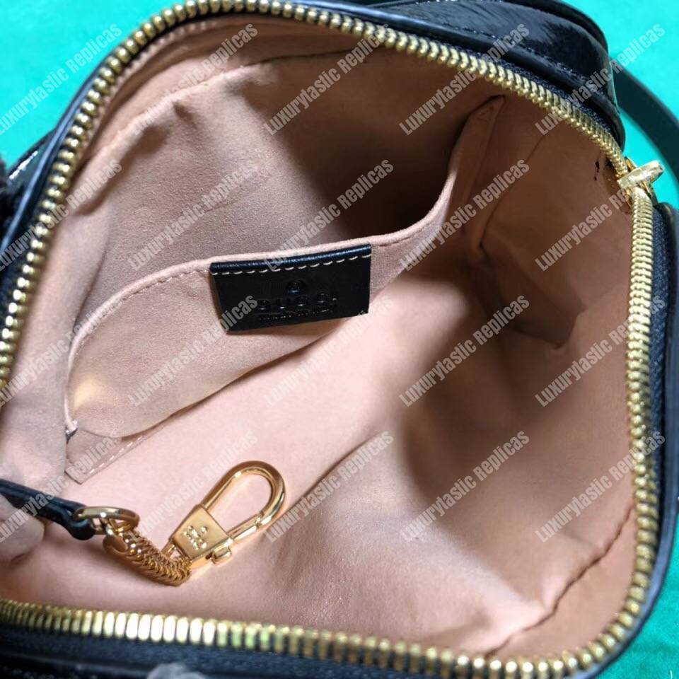 G*u*i ophidia suede mini bag chesnut