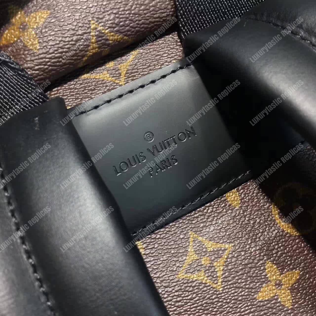 LV Zack Backpack Monogram Macassar Canvas