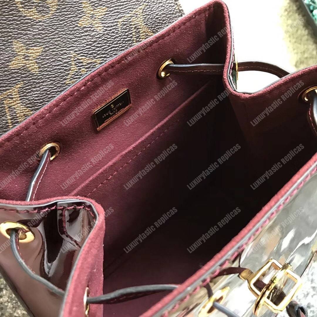 LV Hot Springs Backpack Patent Leather
