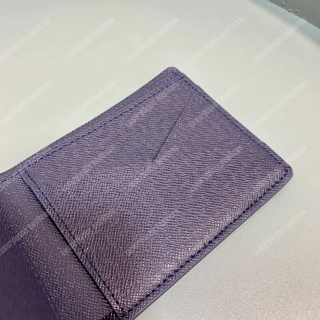 LV Multiple Wallet Blue