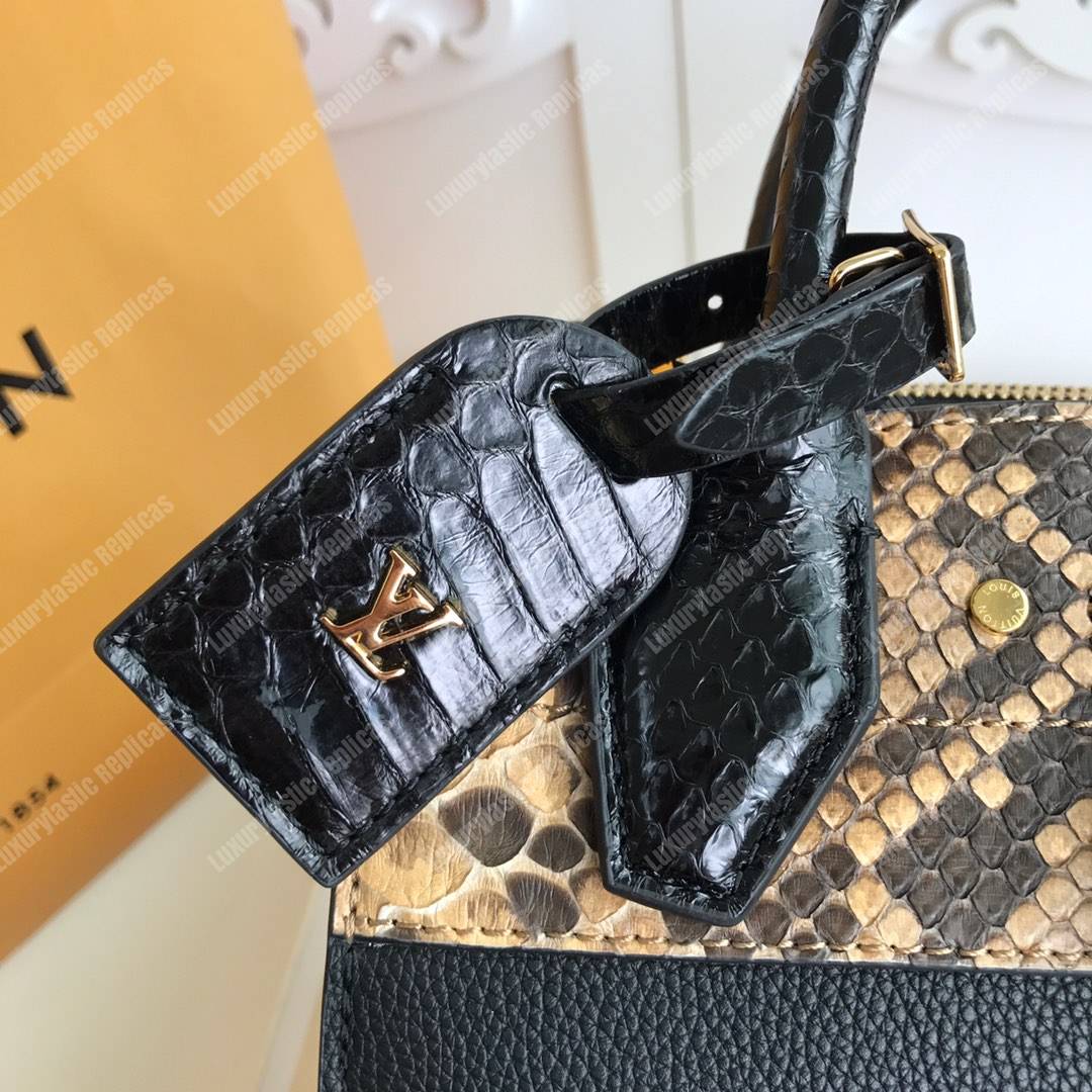 LV City Steamer Mini Python Roccia Black
