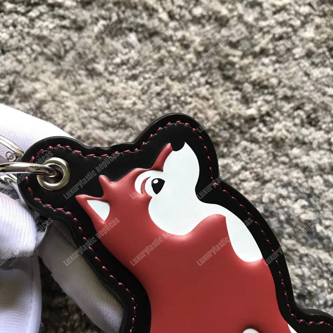 LV Dog Bag Charm And Key Holder