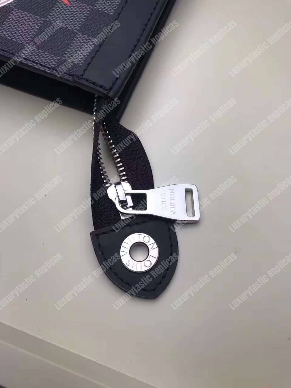 LV Pochette Voyage MM Damier Graphite Canvas 2017