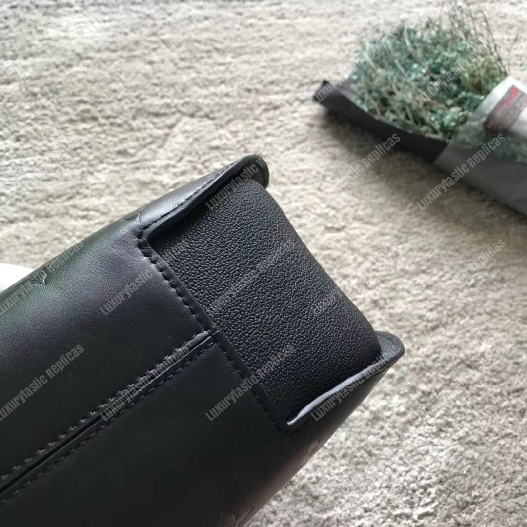 LV Very Hobo Very Leather Noir