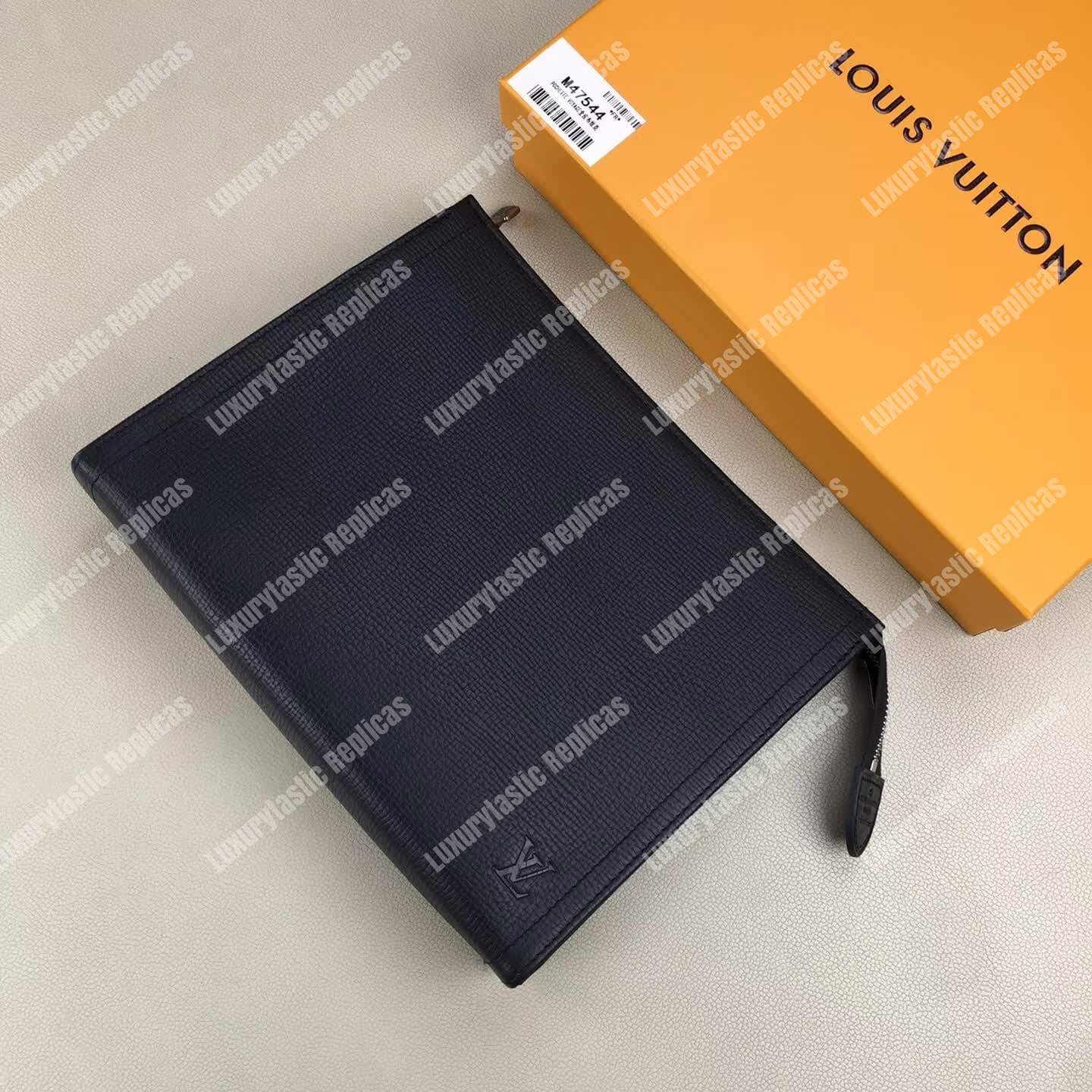 LV Toiletry Pouch Bleu Marine