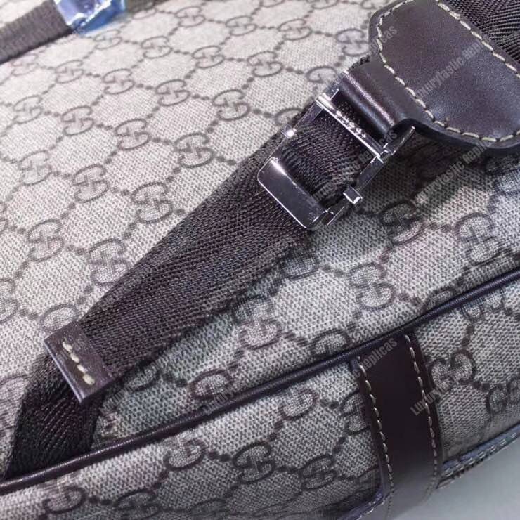 G*u*i gg sup*e backpack beige/ebony canvas