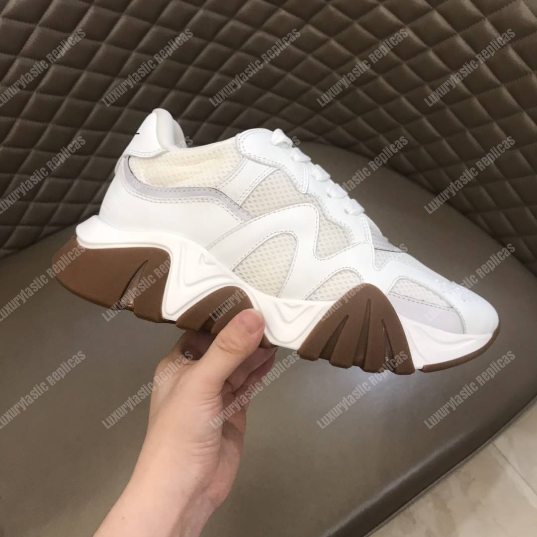 Versace Squalo Sneakers White/Brown