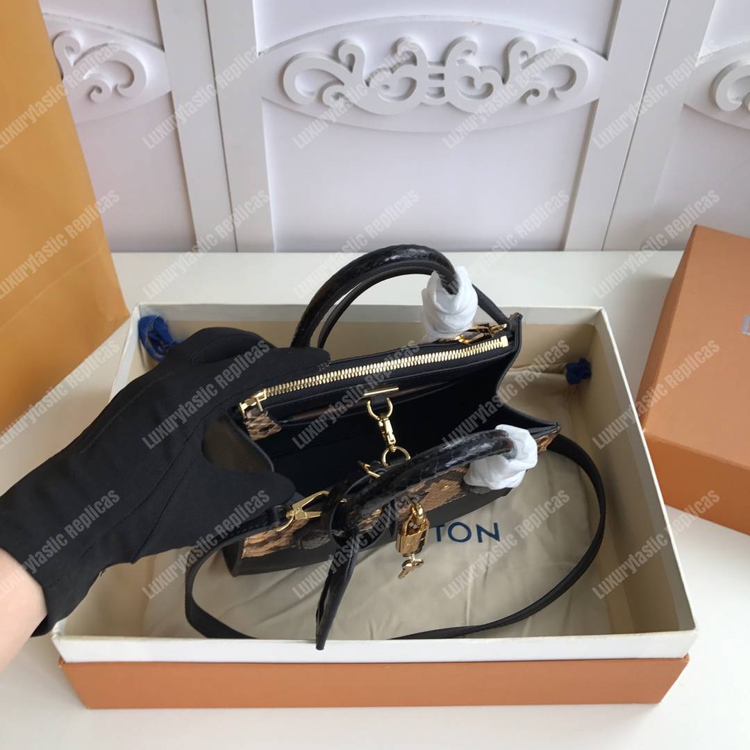LV City Steamer Mini Python Roccia Black