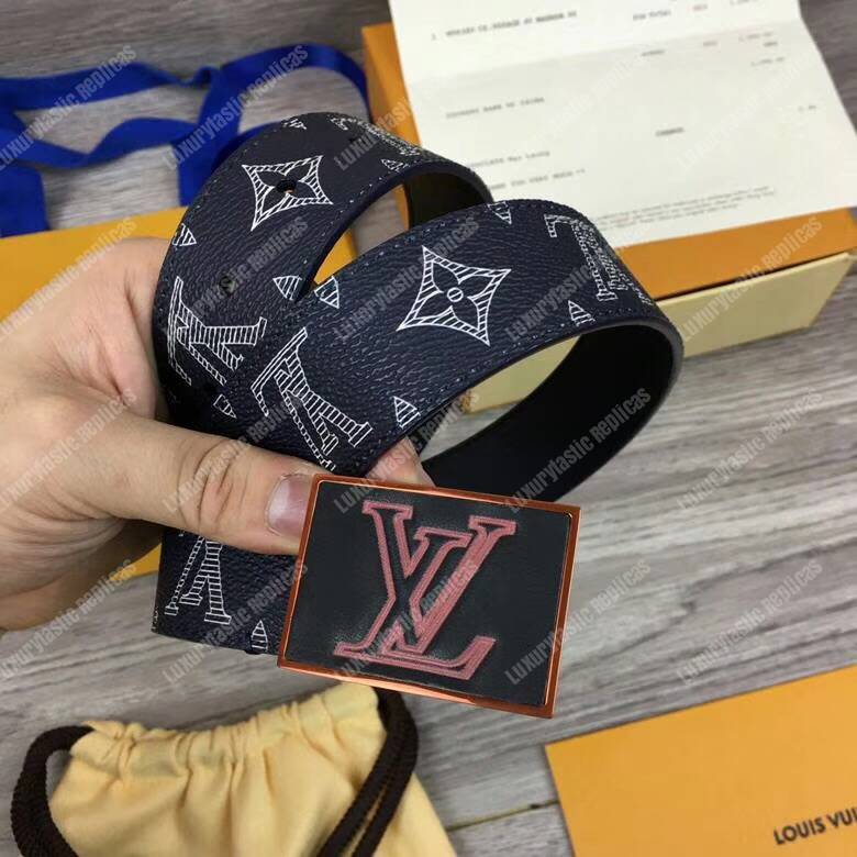 LV 35MM Metropole Monogram Upside Down Ink Belt