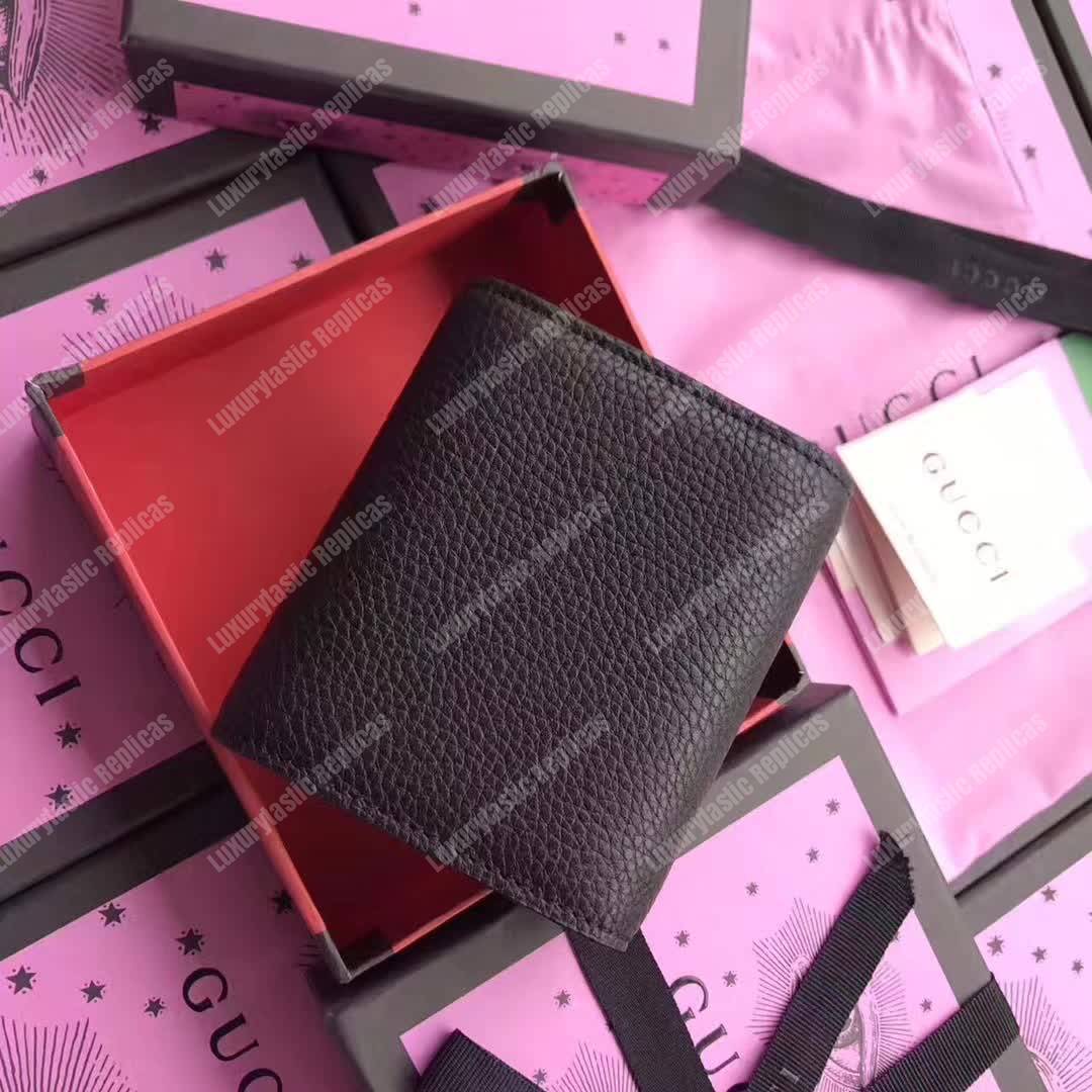 G*u*i padlock wallet black