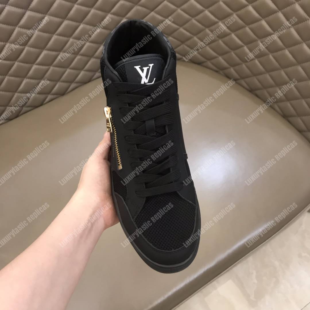 LV Rivoli Trainer Boots Black