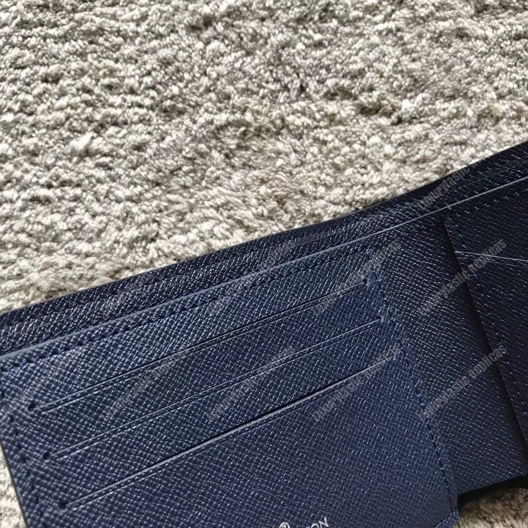 LV Multiple Wallet Epi Leather Noir Initial
