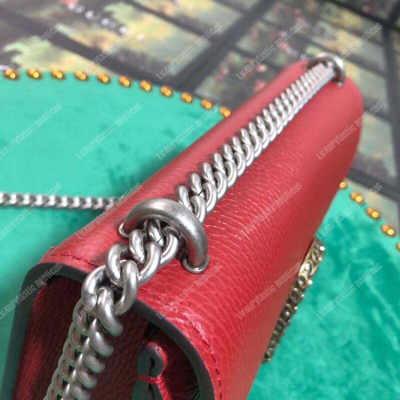 G*u*i dionysus leather small bag red