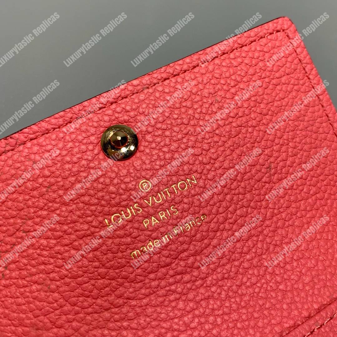 LV 6 KEY HOLDER Monogram Empreinte leather Cherry