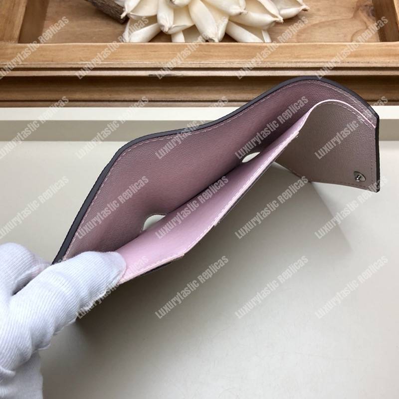 LV Special Edition Victorine Wallet Epi leather in pale-pink Rose Ballerine