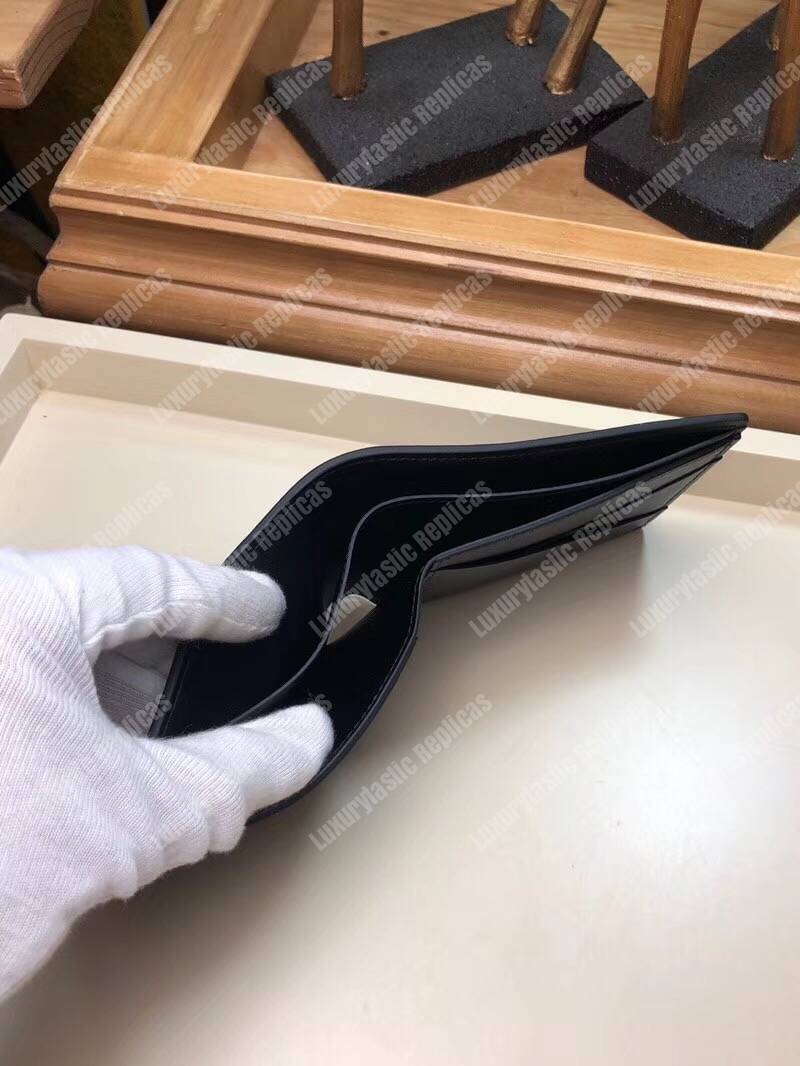 LV Fall-Winter 2018 Multiple Wallet Dark Infinity Leather