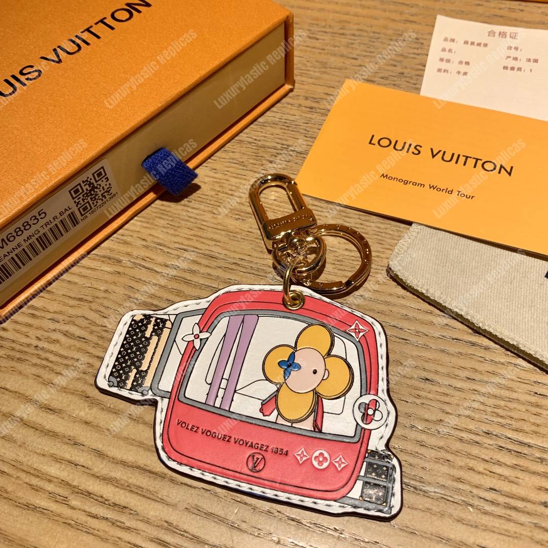 LV Vivienne Xmas Bag Charm And Key Holder