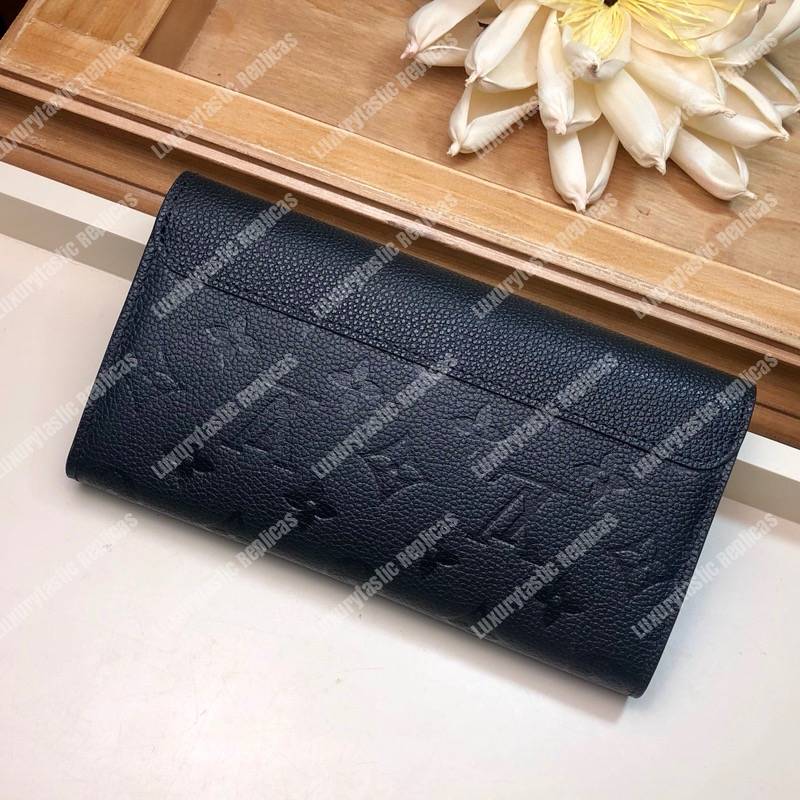 LV Pont-Neuf Wallet Monogram Empreinte leather Noir