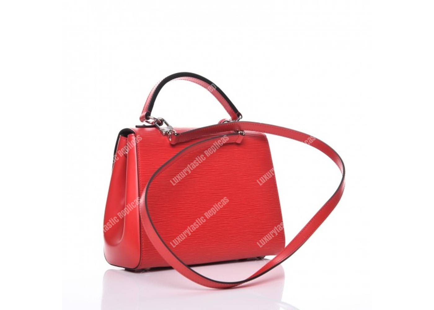 LV Cluny BB Epi Leather Coquelicot