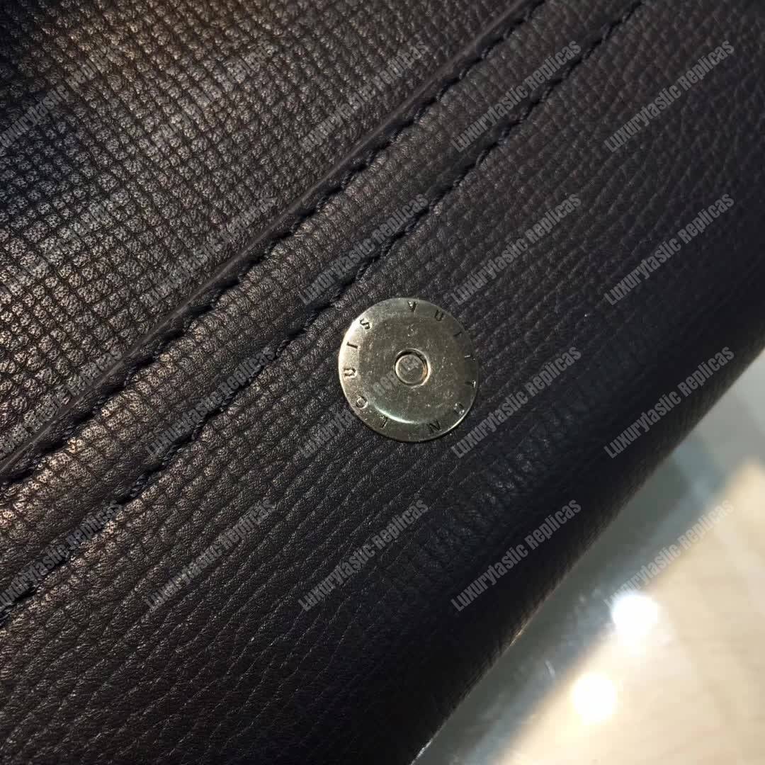 LV Canyon Messenger PM Utah Leather Marron