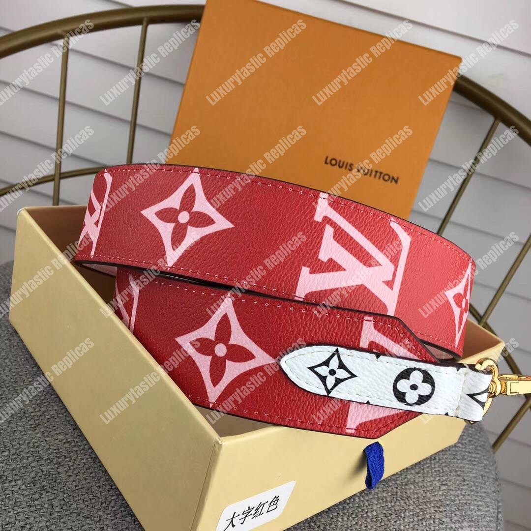LV Bandouliere Monogram Rouge