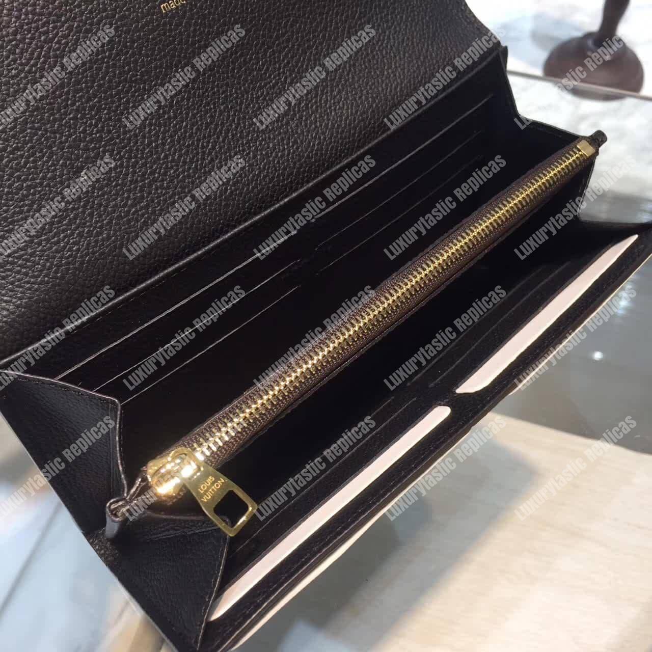 LV Canvas Venus Wallet Monogram Noir