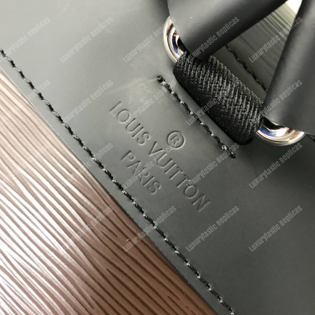 LV Christopher Backpack Epi Leather Monogram Canvas