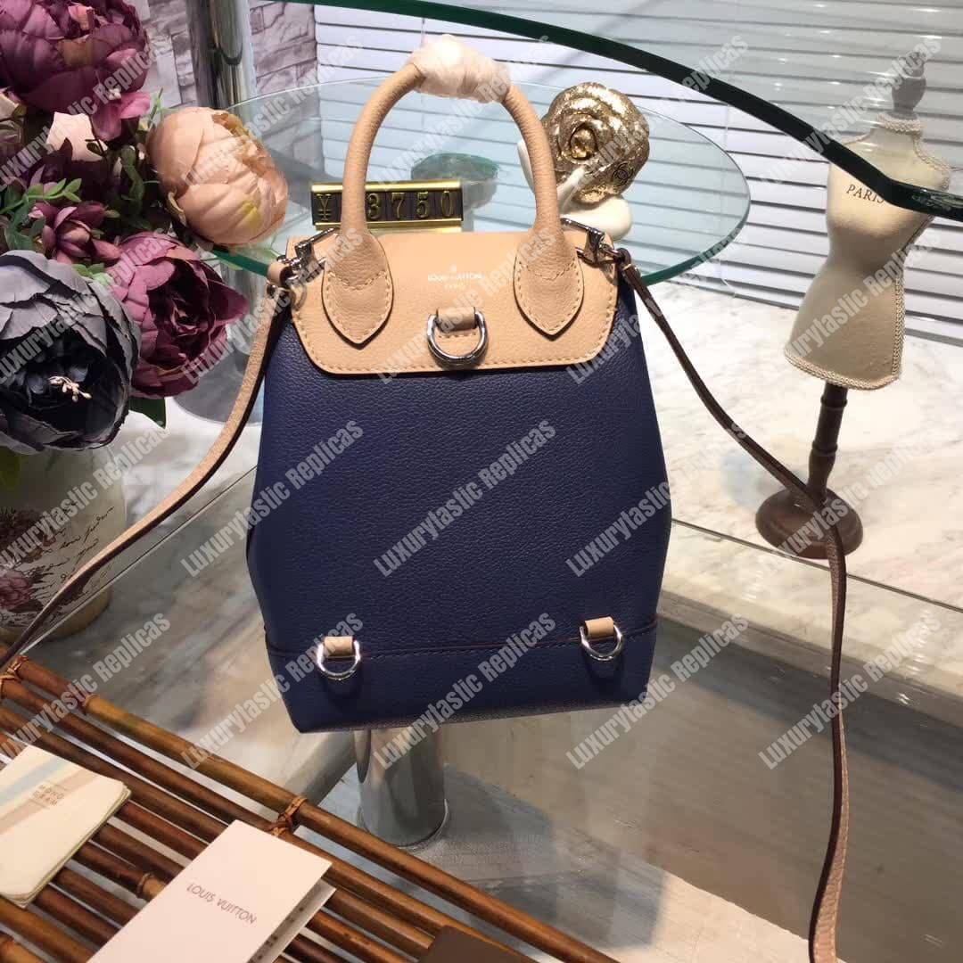 LV Lockme Backpack Mini Blue