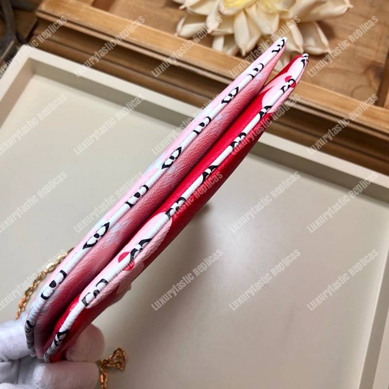 LV Pochette Double Zip Monogram