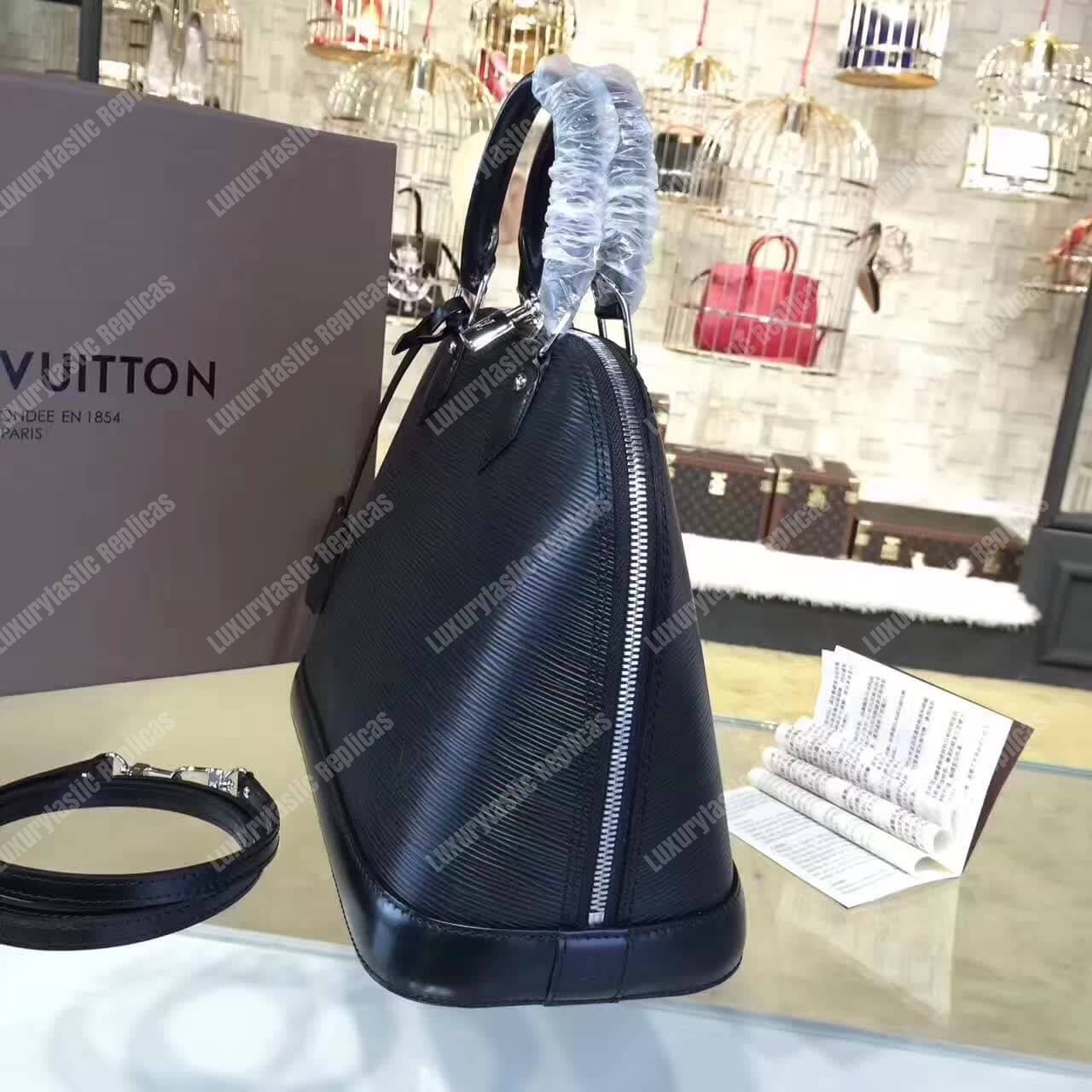 LV Alma PM Bag Epi Leather